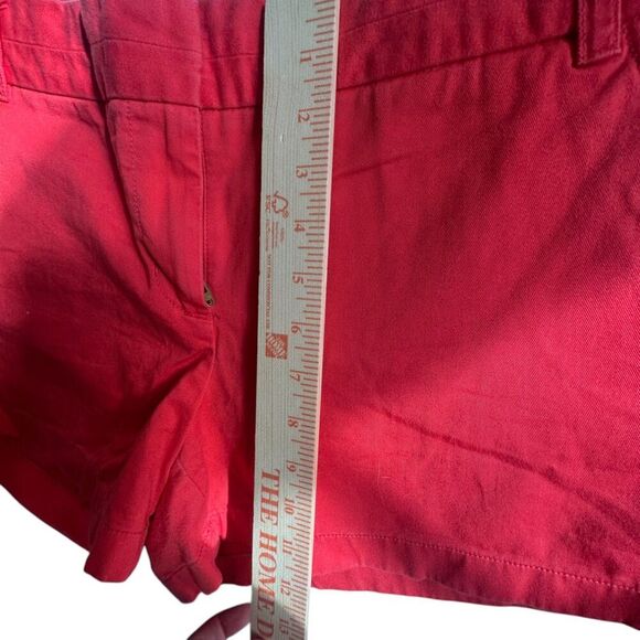 J. Crew Red Chino Shorts Size 12 Preppy - Picture 8 of 10